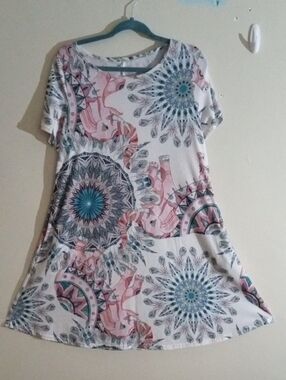 Boho Mandalas and Elephant Dress